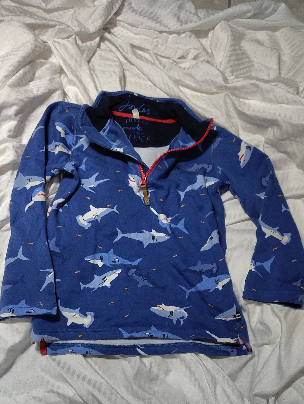 Joules7/8 Shark Sweater $45